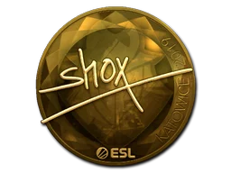 Sticker | shox (Gold) | Katowice 2019