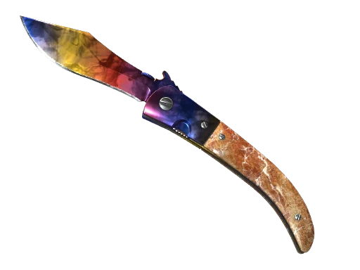 Navaja Knife | Marble Fade