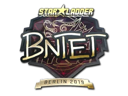 Sticker | BnTeT (Gold) | Berlin 2019