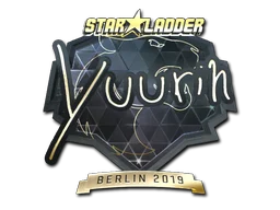 Sticker | yuurih (Gold) | Berlin 2019