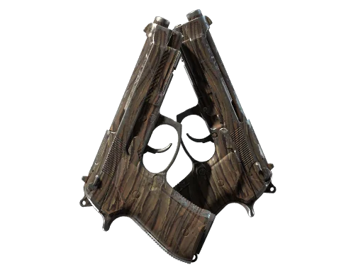 Dual Berettas | Drift Wood