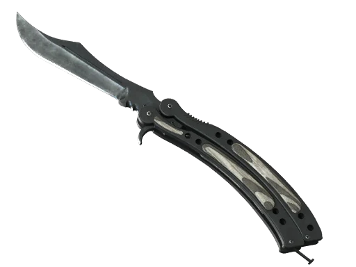 Butterfly Knife | Black Laminate