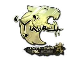 Sticker | yuurih (Gold) | Antwerp 2022