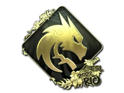 Sticker | Team Spirit (Gold) | Rio 2022