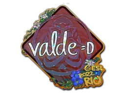Sticker | v4lde (Glitter) | Rio 2022