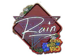 Sticker | rain (Glitter) | Rio 2022