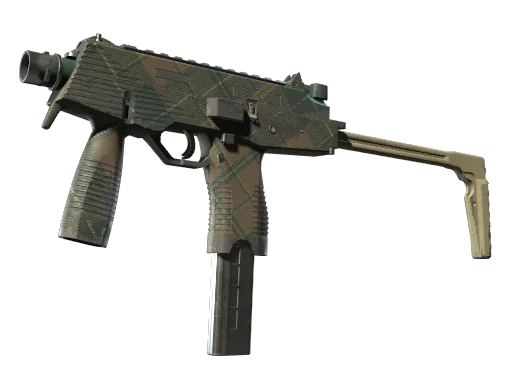 MP9 | Green Plaid