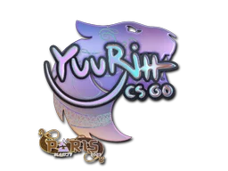 Sticker | yuurih (Holo) | Paris 2023