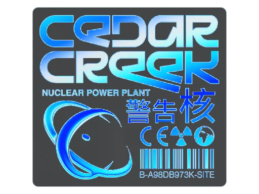 Sticker | Cedar Creek (Holo)
