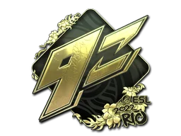 Sticker | 9z Team (Gold) | Rio 2022