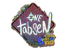 Sticker | tabseN (Glitter) | Rio 2022