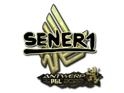 Sticker | SENER1 (Gold) | Antwerp 2022