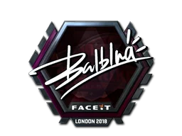 Sticker | balblna (Foil) | London 2018