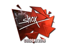 Sticker | shox (Foil) | Cologne 2016