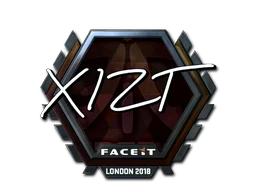 Sticker | Xizt (Foil) | London 2018