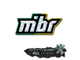 Sticker | MIBR (Glitter) | Antwerp 2022
