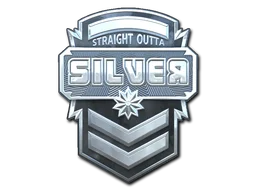 Sticker | Silver (Foil)