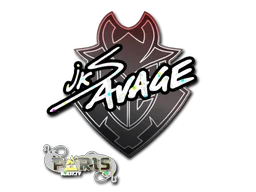Sticker | jks (Glitter) | Paris 2023