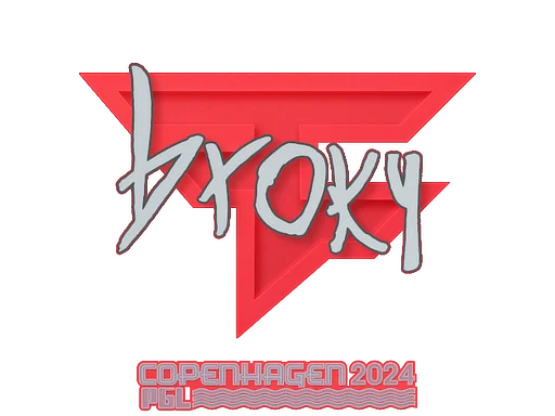 Sticker | broky | Copenhagen 2024
