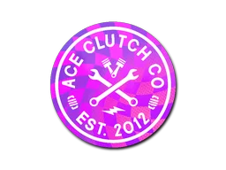 Sticker | Ace Clutch Co. (Holo)