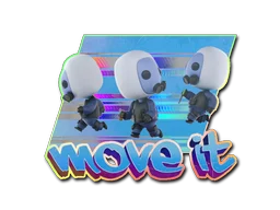 Sticker | Move It (Holo)