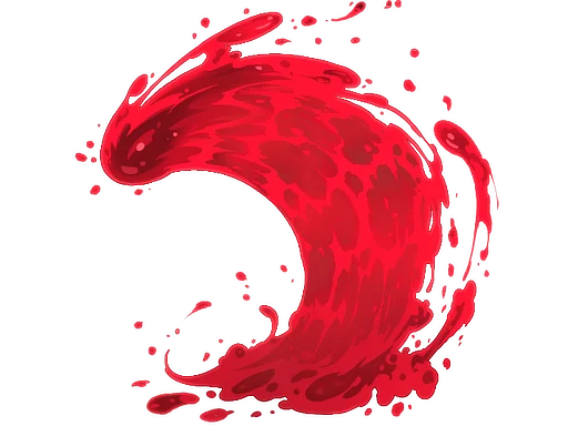 Sticker | Ruby Wave (Lenticular)