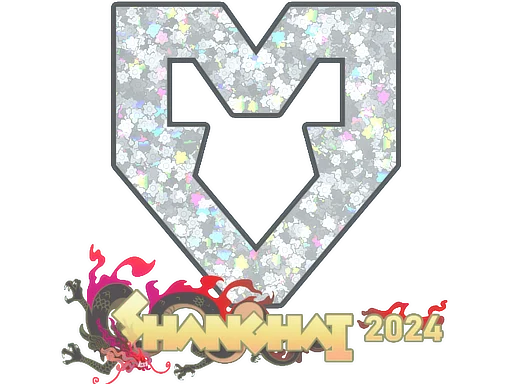 Sticker | MOUZ (Glitter) | Shanghai 2024