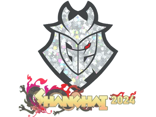 Sticker | G2 Esports (Glitter) | Shanghai 2024