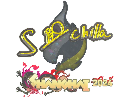 Sticker | s-chilla (Glitter) | Shanghai 2024