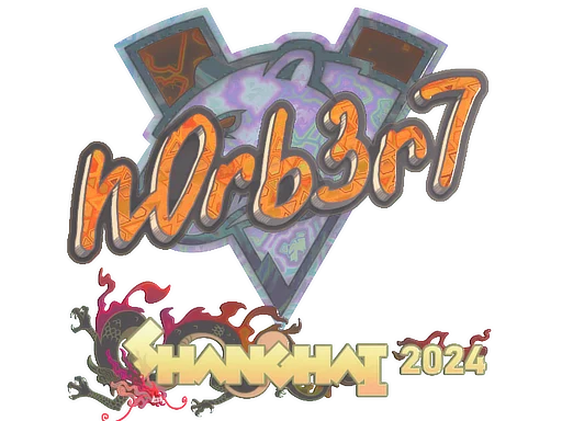 Sticker | n0rb3r7 (Holo) | Shanghai 2024