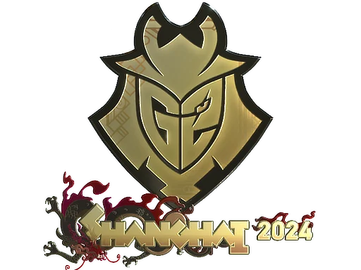 Sticker | G2 Esports (Gold) | Shanghai 2024