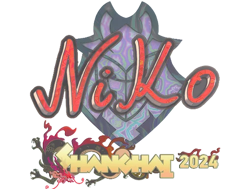 Sticker | NiKo (Holo) | Shanghai 2024