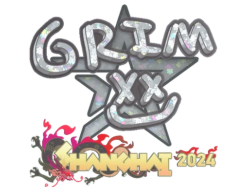 Sticker | Grim (Glitter) | Shanghai 2024