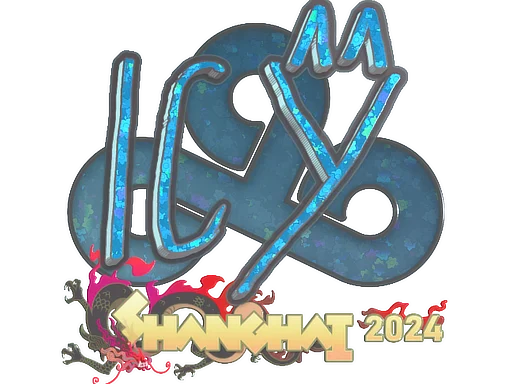 Sticker | ICY (Glitter) | Shanghai 2024