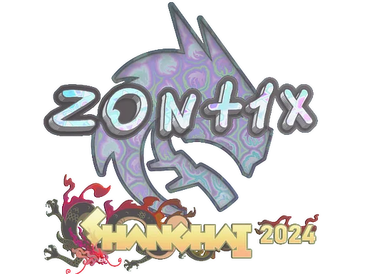 Sticker | zont1x (Holo) | Shanghai 2024