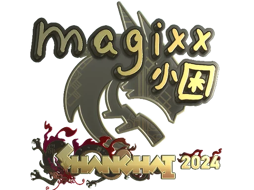 Sticker | magixx (Gold) | Shanghai 2024