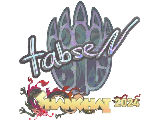Sticker | tabseN (Holo) | Shanghai 2024