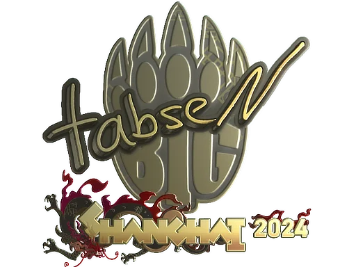 Sticker | tabseN (Gold) | Shanghai 2024