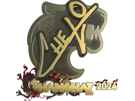 Sticker | chelo (Gold) | Shanghai 2024