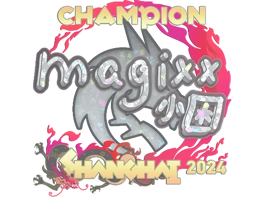Sticker | magixx (Glitter, Champion) | Shanghai 2024