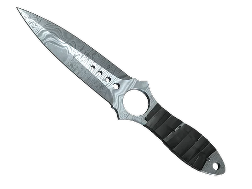 Skeleton Knife | Damascus Steel