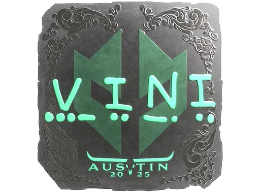 Sticker | VINI (Foil) | Austin 2025