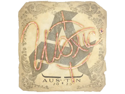 Sticker | woxic | Austin 2025