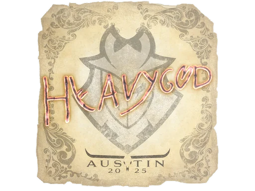 Sticker | Heavygod | Austin 2025