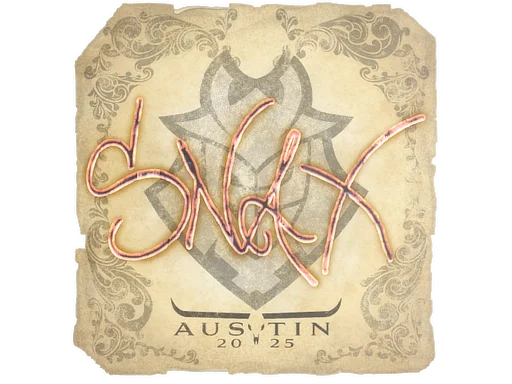 Sticker | Snax | Austin 2025