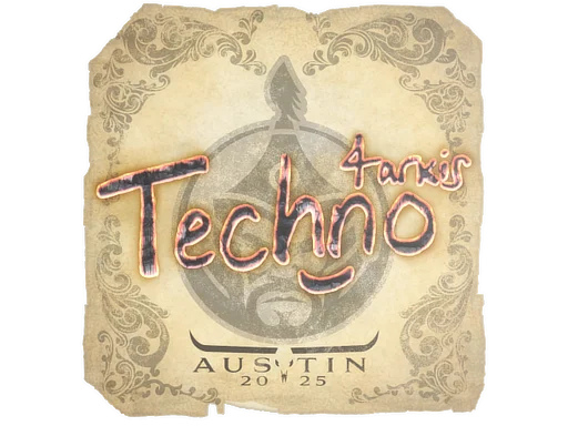 Sticker | Techno4K | Austin 2025