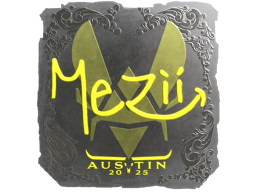 Sticker | mezii (Foil) | Austin 2025
