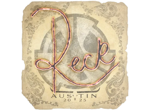 Sticker | reck | Austin 2025