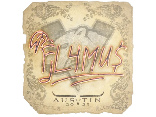Sticker | FL4MUS | Austin 2025