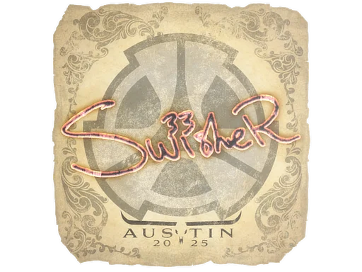 Sticker | Swisher | Austin 2025